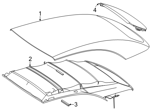 2024 Mercedes-Benz CLE53 AMG Top Cover & Components