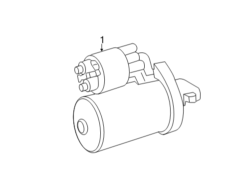 2016 Mercedes-Benz SLK300 Starter
