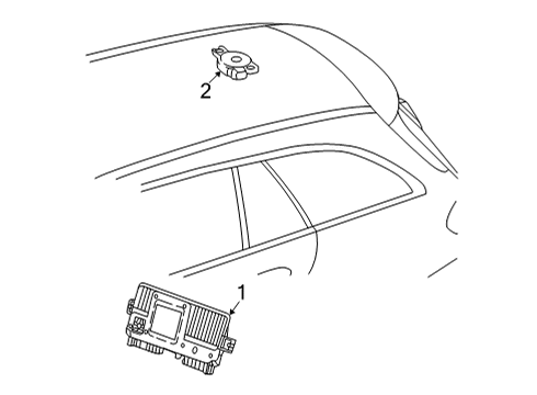2025 Mercedes-Benz EQS 450+ Parking Aid