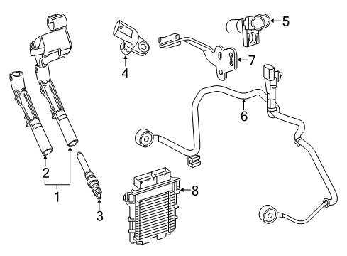 2018 Mercedes-Benz E400 Ignition System Diagram