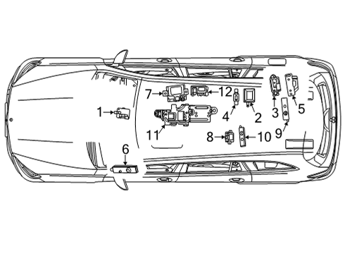 2025 Mercedes-Benz GLS450 Antenna & Radio