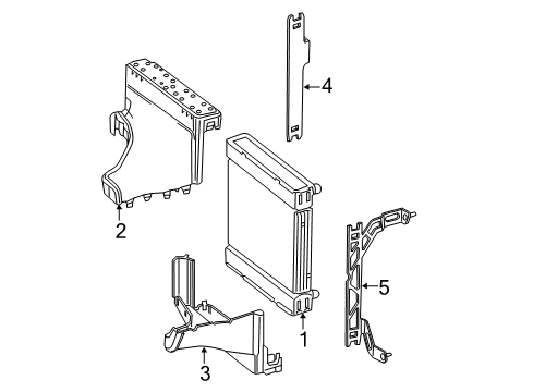 2015 Mercedes-Benz E63 AMG Oil Cooler Diagram