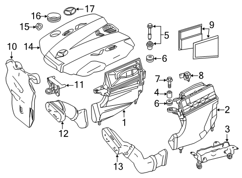 2012 Mercedes-Benz E350 Powertrain Control - Air Diagram 3