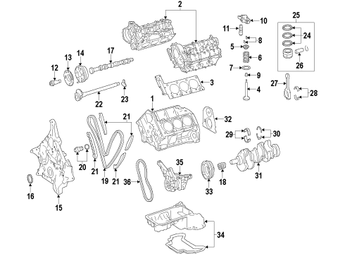 2010 Mercedes-Benz ML450 Variable Valve Timing Diagram