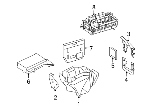 2011 Mercedes-Benz S400 Fuse & Relay Diagram 3