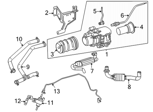 2024 Mercedes-Benz Sprinter 3500XD Auxiliary Heater Diagram 2