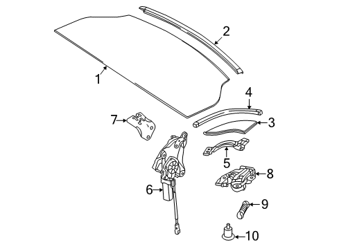 2016 Mercedes-Benz SLK300 Top Cover & Components