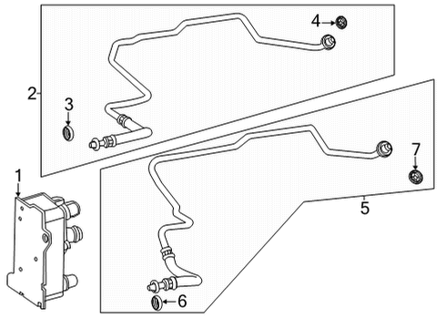 2025 Mercedes-Benz GLS450 Trans Oil Cooler