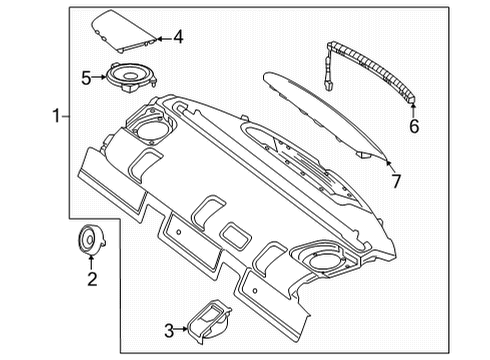 2024 Mercedes-Benz C63 AMG S E Performance Interior Trim - Rear Body