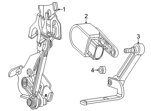 2025 Mercedes-Benz GLE53 AMG Electrical Components Diagram 2