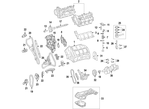 2013 Mercedes-Benz C300 Camshaft & Timing Diagram