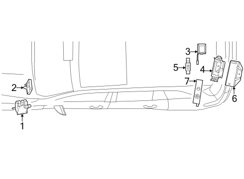 2023 Mercedes-Benz EQB 250+ Antenna & Radio