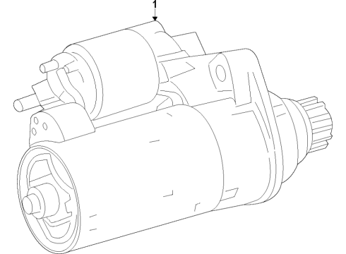 2024 Mercedes-Benz CLA45 AMG S Starter