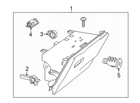 2025 Mercedes-Benz G63 AMG Glove Box