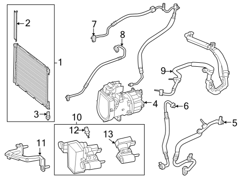2024 Mercedes-Benz S63 AMG E Performance A/C Compressor