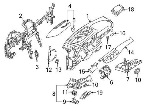 2022 Mercedes-Benz E350 Instrument Panel