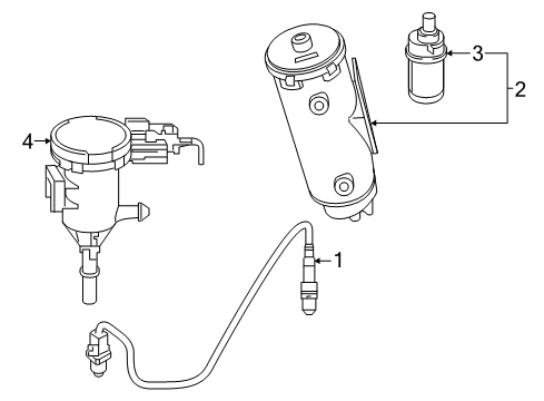 2019 Mercedes-Benz GLC43 AMG Powertrain Control - Air Diagram 6