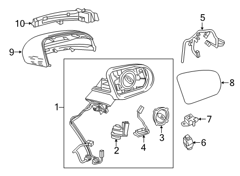 2021 Mercedes-Benz S560 Trunk Diagram