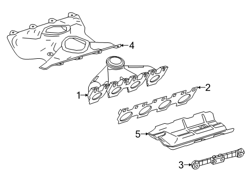 2025 Mercedes-Benz G63 AMG Exhaust Manifold