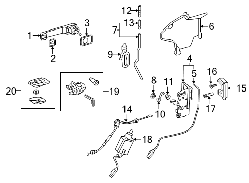 2022 Mercedes-Benz G550 Front Door Diagram 2