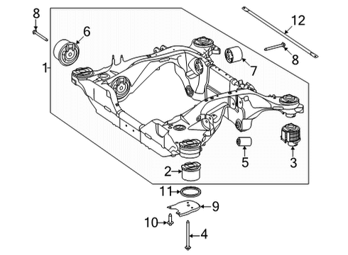 2025 Mercedes-Benz EQS 450+ Rear Suspension