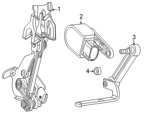 2025 Mercedes-Benz GLS63 AMG Electrical Components Diagram 2