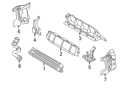 2017 Mercedes-Benz SLC300 Engine Oil Cooler Diagram
