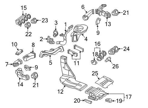 2021 Mercedes-Benz S63 AMG Ducts