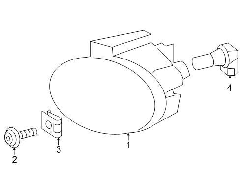 2024 Mercedes-Benz eSprinter Fog Lamps