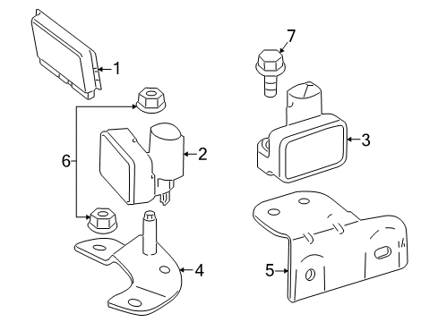 2014 Mercedes-Benz E250 Ride Control Components