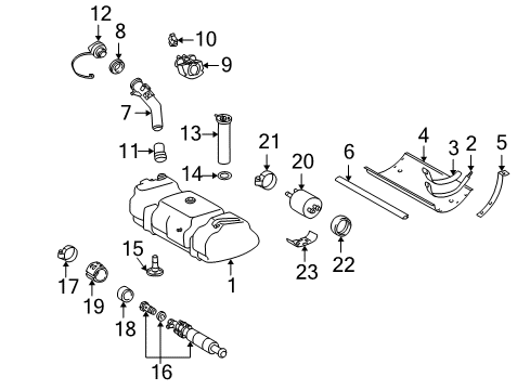 2003 Mercedes-Benz G55 AMG Throttle Cable Diagram for 463-300-41-30