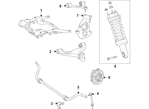2019 Mercedes-Benz AMG GT C Front Suspension