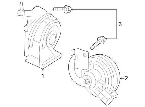 2023 Mercedes-Benz EQB 250+ Horn