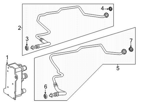 2025 Mercedes-Benz GLE53 AMG Trans Oil Cooler
