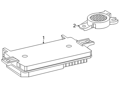 2023 Mercedes-Benz GLB250 Electrical Components Diagram 4