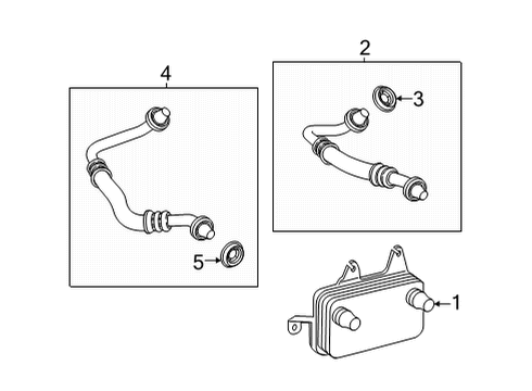 2024 Mercedes-Benz S500 Trans Oil Cooler
