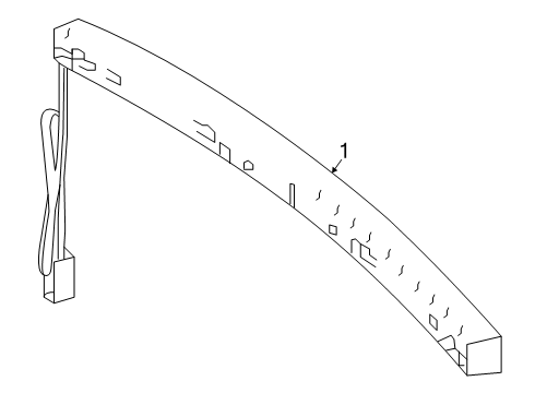 2024 Mercedes-Benz CLE450 High Mount Lamps Diagram 2