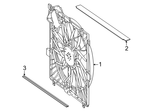 2025 Mercedes-Benz G580 Cooling Fan