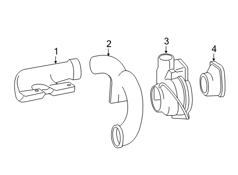2019 Mercedes-Benz GLE43 AMG Ducts Diagram 2