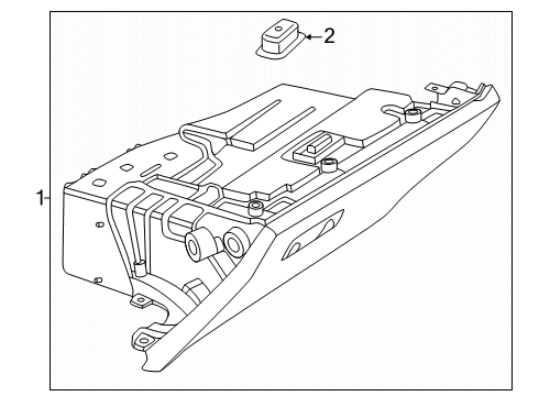 2025 Mercedes-Benz E53 AMG Glove Box