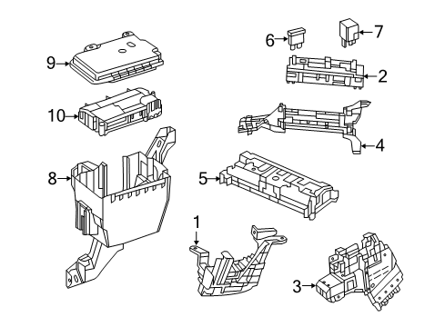 2014 Mercedes-Benz GL550 Fuse & Relay Diagram