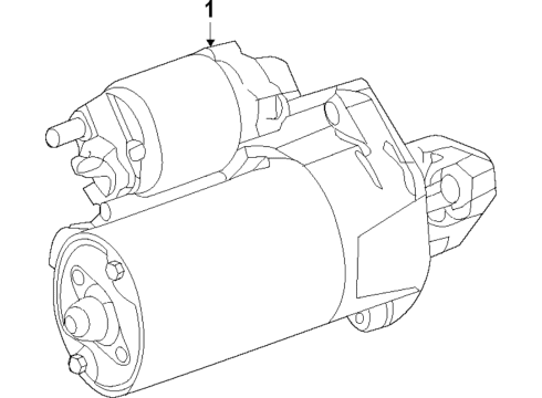 2015 Mercedes-Benz S550 Starter Diagram 3