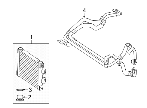 2024 Mercedes-Benz G63 AMG Engine Oil Cooler