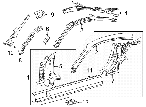 2024 Mercedes-Benz AMG GT 55 Aperture Panel