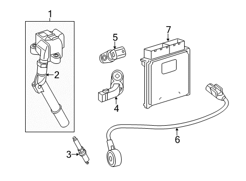 2014 Mercedes-Benz CLA250 Ignition System Diagram