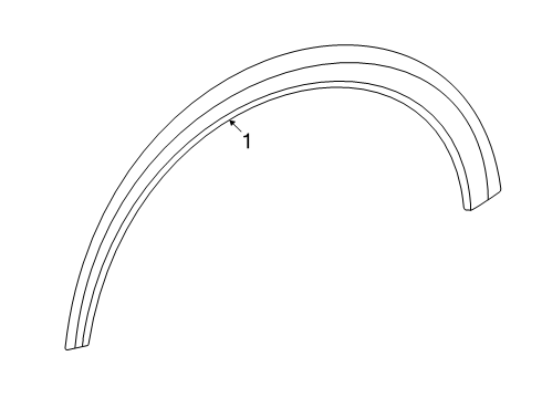 2024 Mercedes-Benz E450 Exterior Trim - Quarter Panel