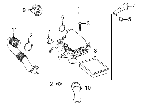 2021 Mercedes-Benz Sprinter 3500XD Powertrain Control Diagram
