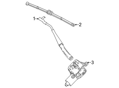 2019 Mercedes-Benz AMG GT C Wiper & Washer Components - Body Diagram 2