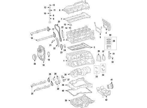 2016 Mercedes-Benz E250 Balance Shafts Diagram