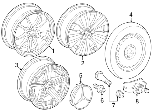2023 Mercedes-Benz EQE 350 Wheels